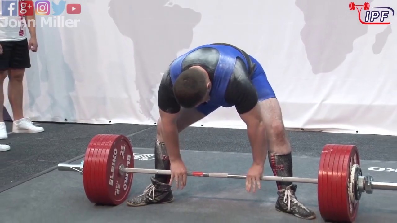 Piotr Sadowski - 3rd Place 885kg Total - 120kg Class 2019 IPF Classic Worlds