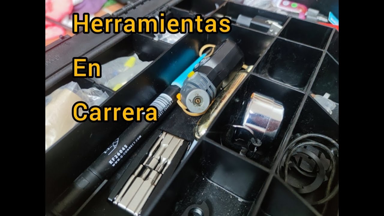Herramientas en Carrera mtb