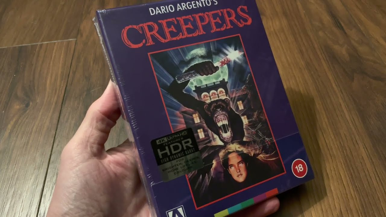 Dario Argento’s Phenomena 4K UltraHD Blu-ray Limited Edition Arrow Store “Creepers” Variant