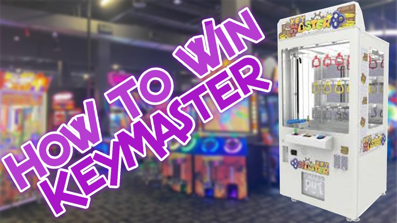 HOW TO WIN KEY MASTER ARCADE GAME!!!!