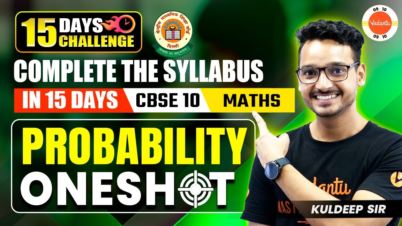 Probability in One Shot | Class 10 Maths | CBSE Board Exam 2024