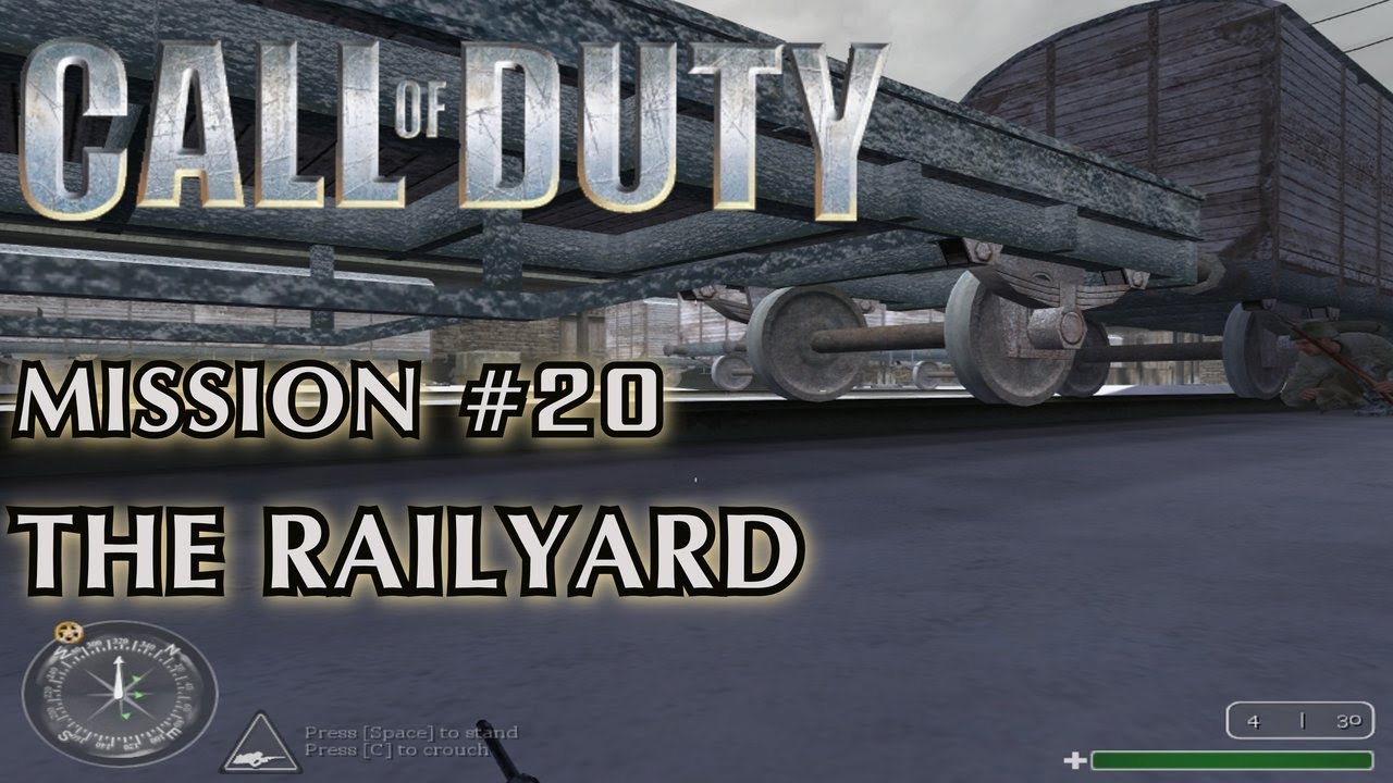 Call of Duty - Mission #20 - The Railyard  (Soviet Campaign)