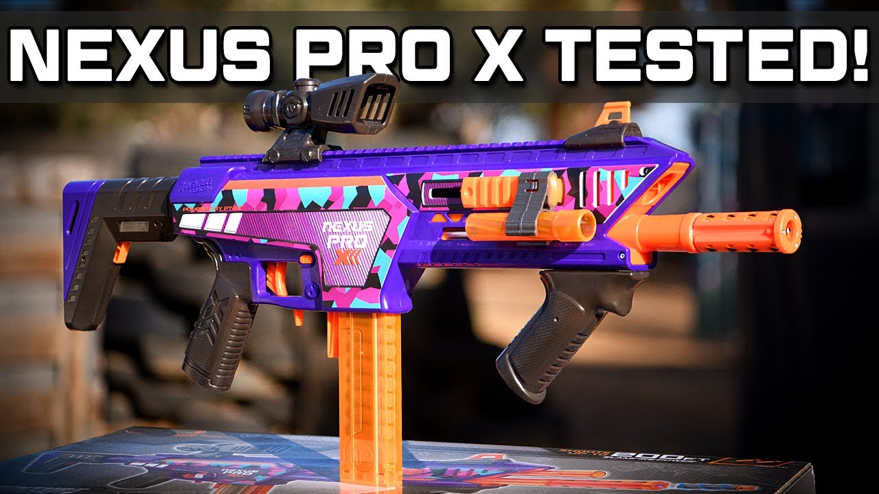 Nexus Pro X: Dart Zone's New 200fps Nerf Sniper!