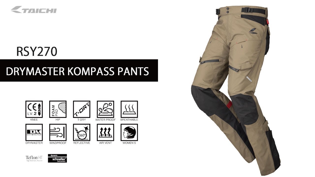 【TAICHI】RSY270 DRYMASTER KOMPASS PANTS