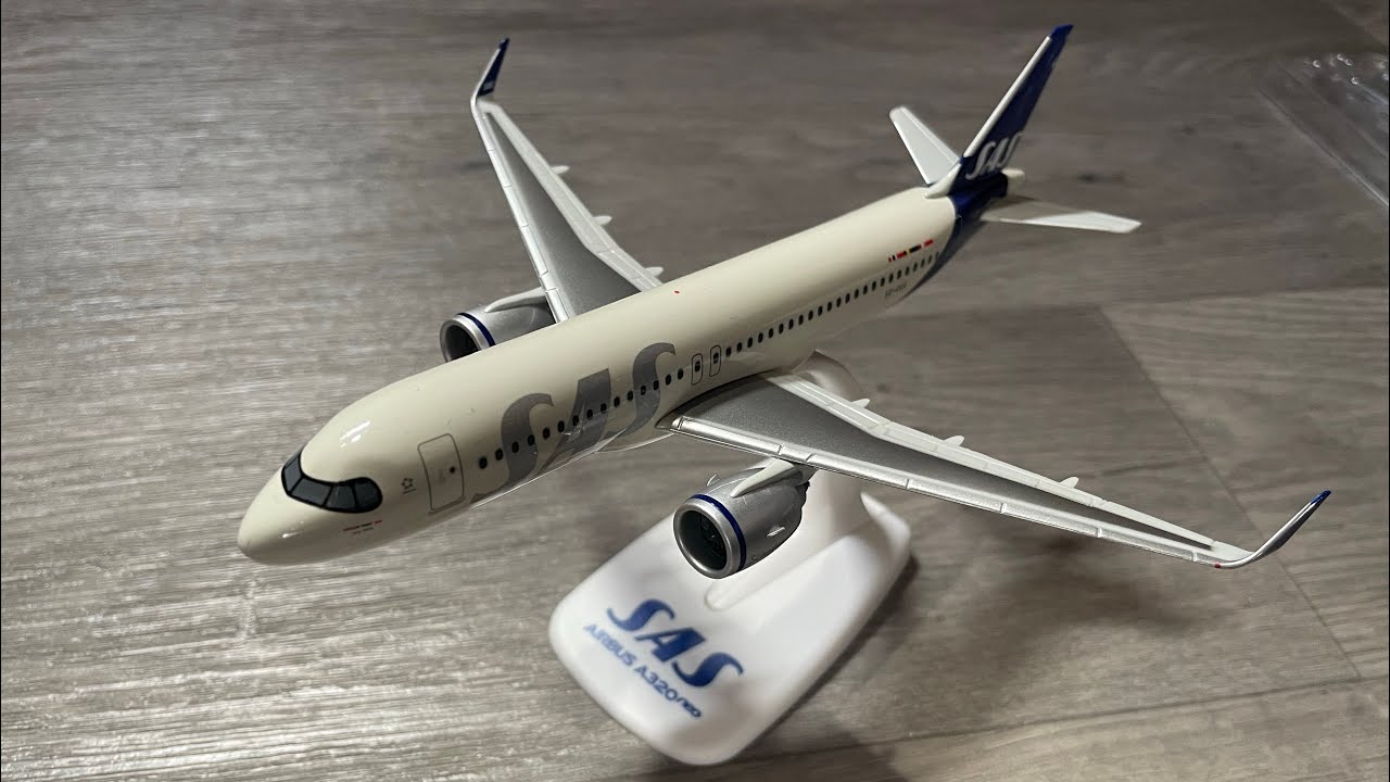 Unboxing video| Sas Airlines| Airbus A320 NEO #asmr