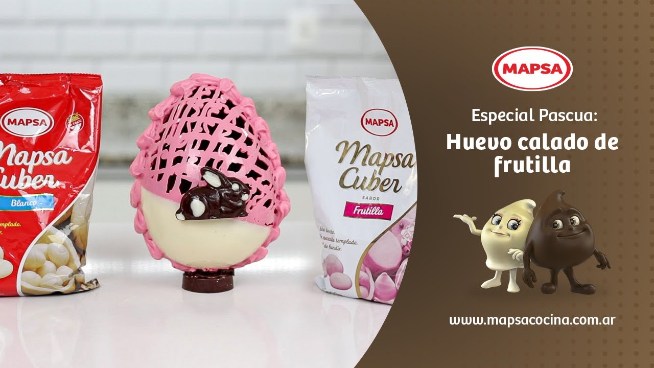 Especial Pascua: Huevo Calado de Frutilla