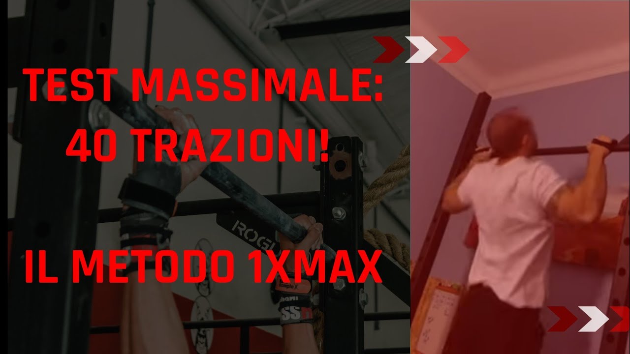 Allenamento a corpo libero - Metodo 1 x max.