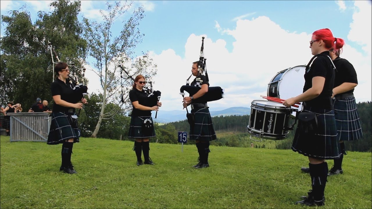 styrian panther pipe band 02.08.2014 fischbach