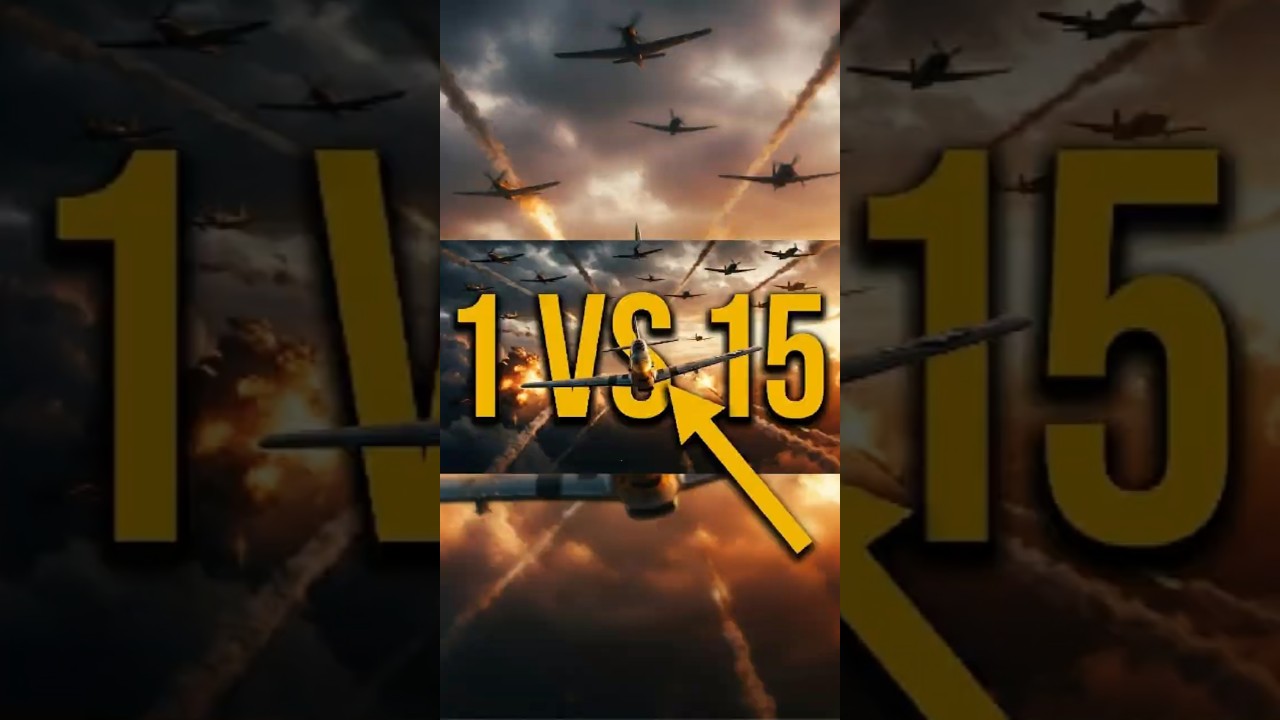 The American WWII Fighter Pilot Who Took on 15 Enemy Planes and Won