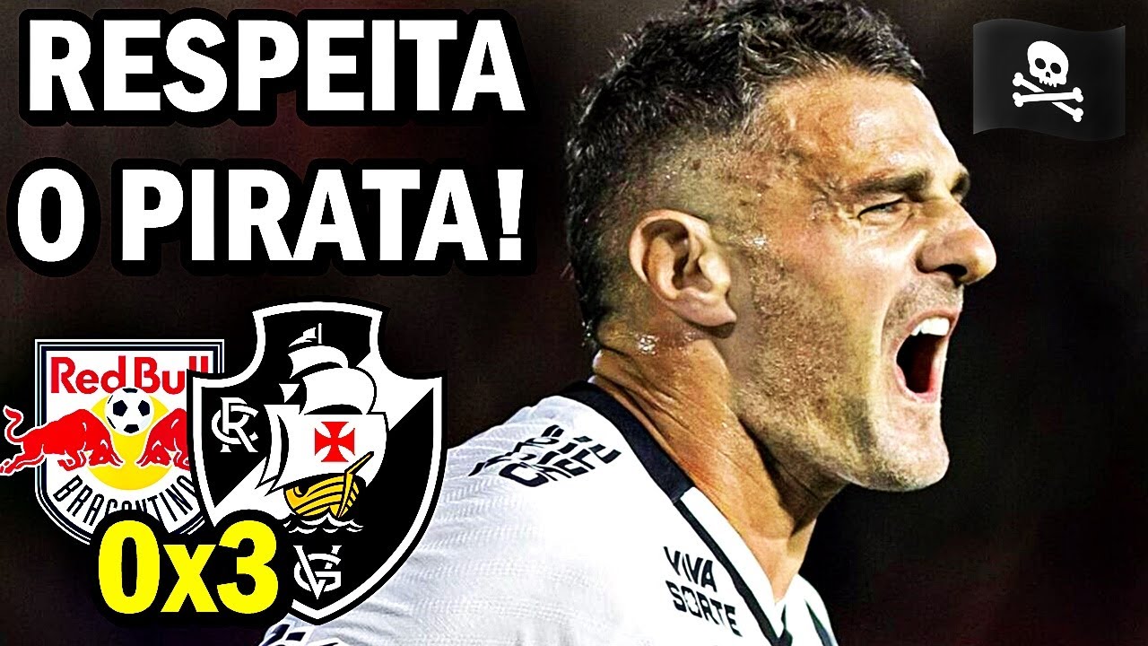 VASC&Atilde;O TE D&Aacute; ASAS! RED BULL BRAGANTINO 0x3 VASCO