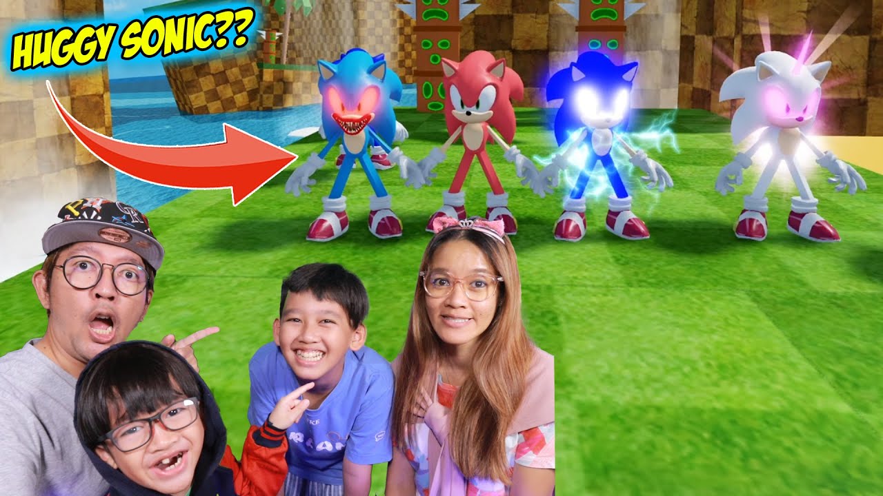 BANG CUPU MENEMUKAN HUGGY SONIC PALING LANGKA DI ROBLOX 😱😱