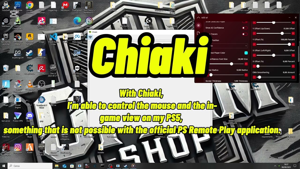 TUTORIAL CHEAT AI FREE PS4-5/PC (B33 AI) source Aimmy V2 (Credit on desc)