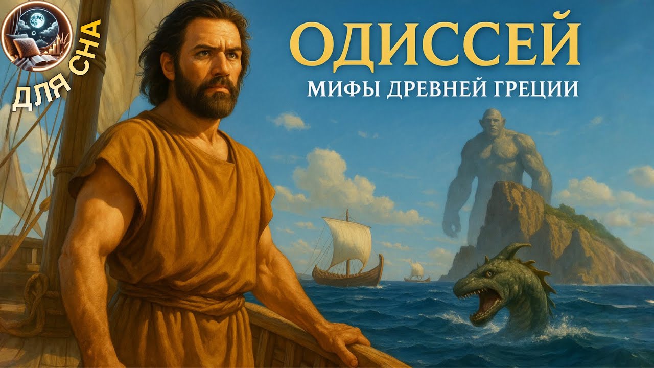 ЛЕКЦИЯ ДЛЯ СНА🌙 Странствия Одиссея. Мифология Древней Греции
