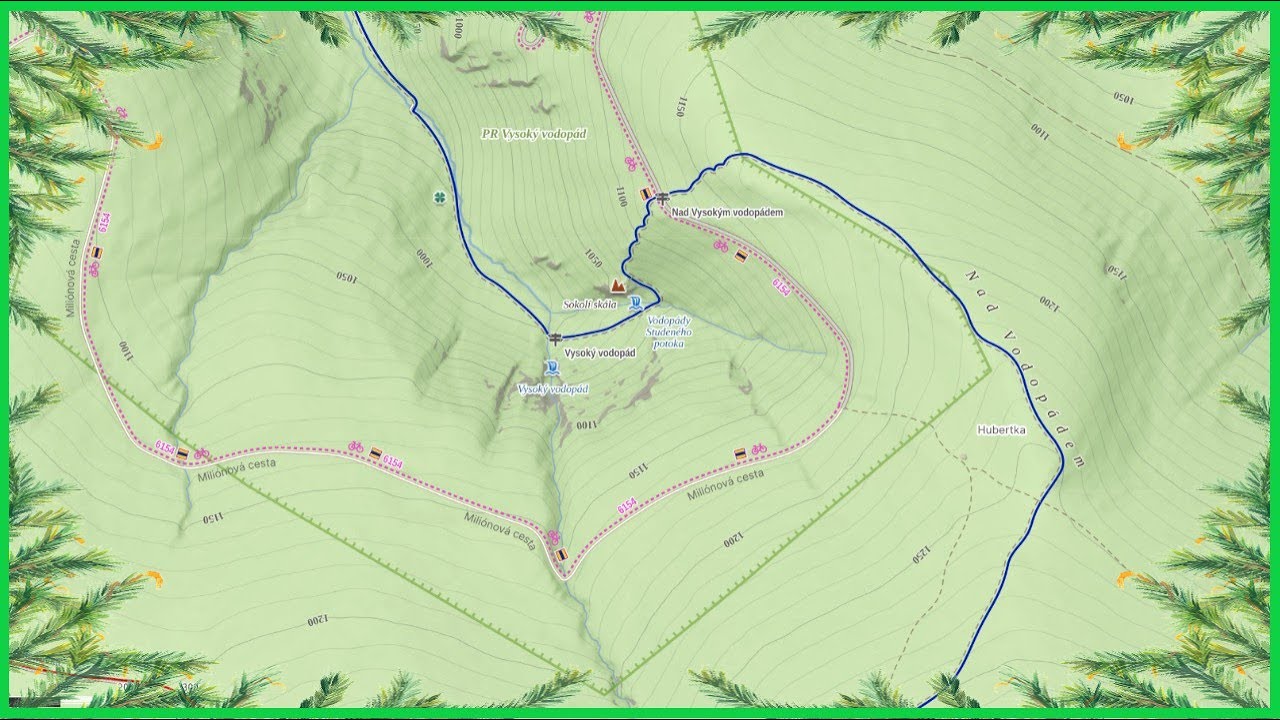 Jesenická Niagara - Vysoký vodopád a okolí - málo navštěvované místo v Jeseníkách - Léto 2025