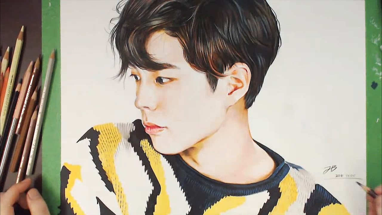 Drawing Park Bo-Gum 박보검(朴寶劍)