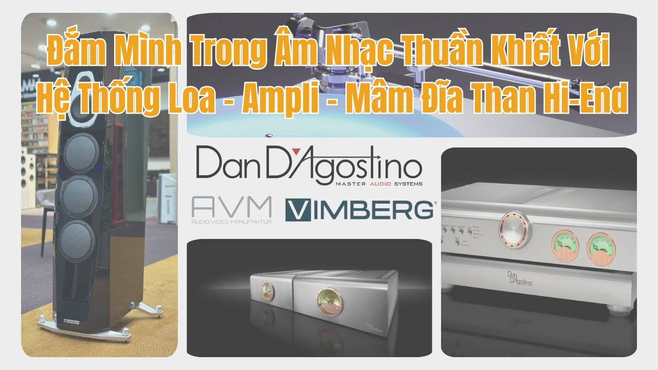 Trải Nghiệm Chất Âm Thuần Khiết Với Hệ Thống Phối Ghép Đỉnh Cao: Vimberg - Dan D