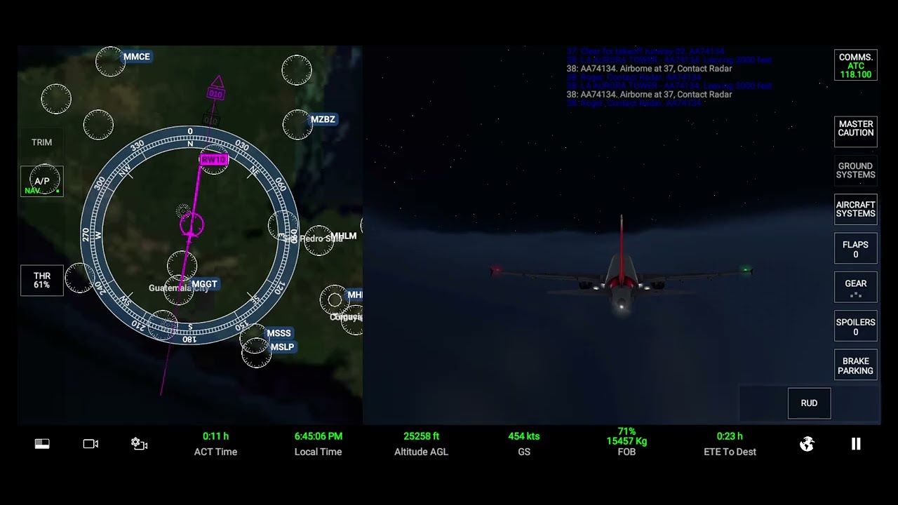 Guatemala City - Flores / Avianca A320-200 