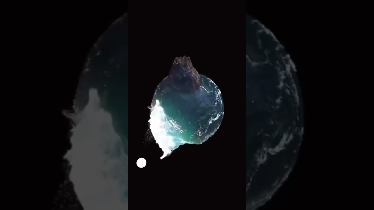 How to origine High tide. #moon #hightide #geography #earth #easy #nature #mystry #learn #facts