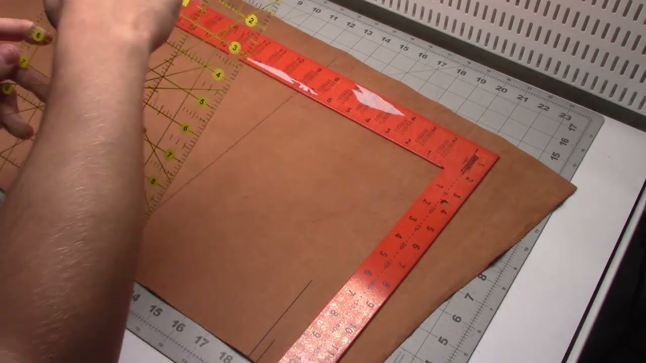 Bible Rebinding: How I Measure and Cut Leather