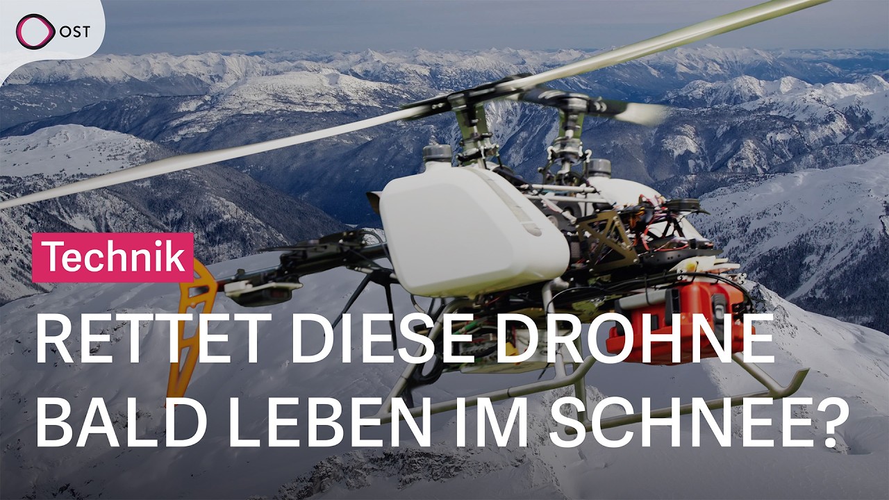 Drohnenrettung im Schnee: Durchbruch möglich?