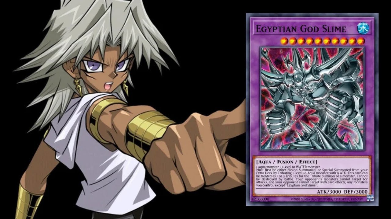 Yu-Gi-Oh! Duel Links - First Time! Marik Summons Egyptian God Slime!