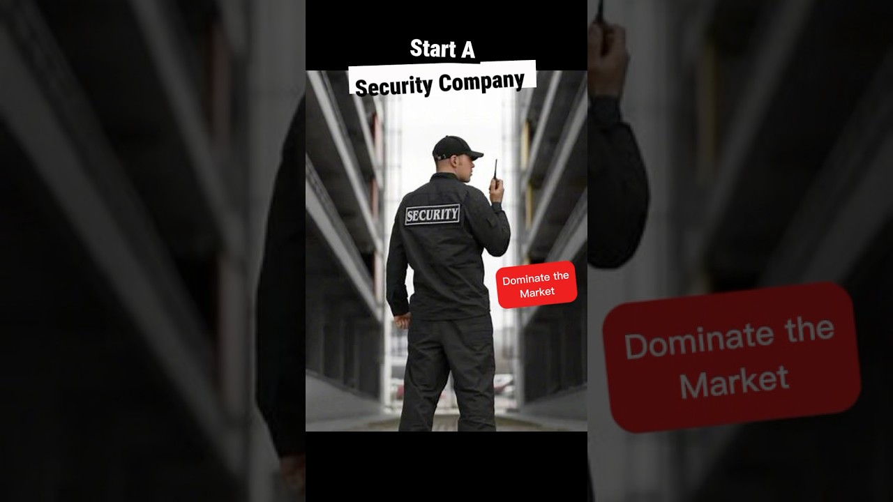 Start a Security Guard Company with Nothing and Get Rich 🤑