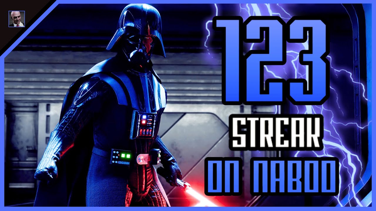Star Wars Battlefront 2｜Darth Vader 123 Killstreak on Naboo