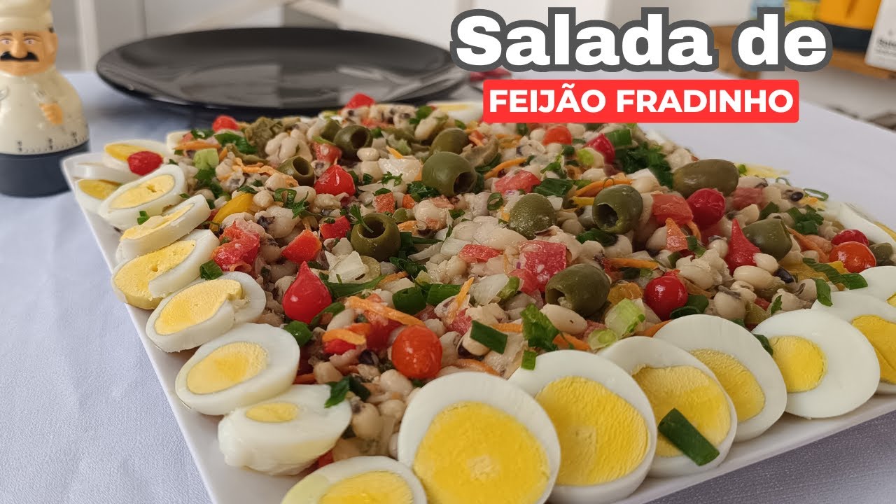 Salada de feijão fradinho