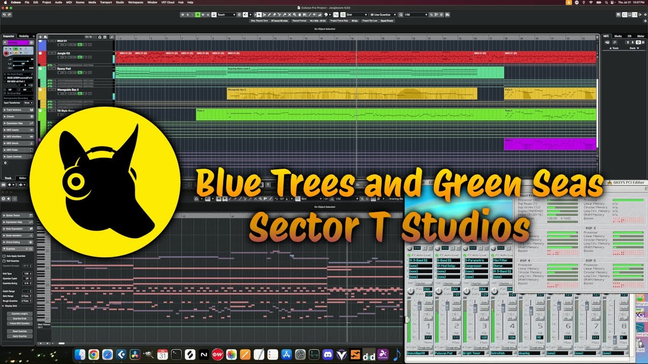 Blue Trees and Green Seas - Jungle Track - Korg Oasys PCI