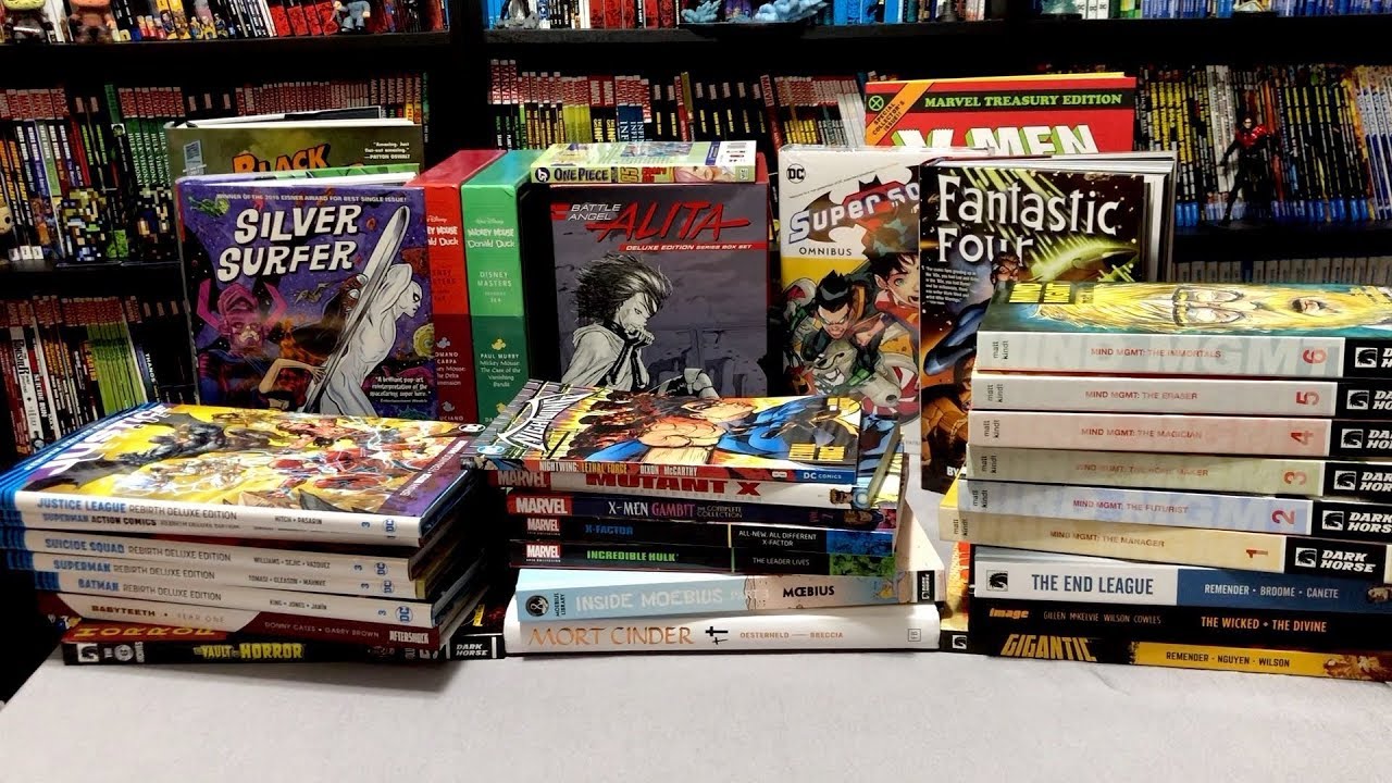 Graphic Novel, Omnibus, TPBs and manga Haul December 2018