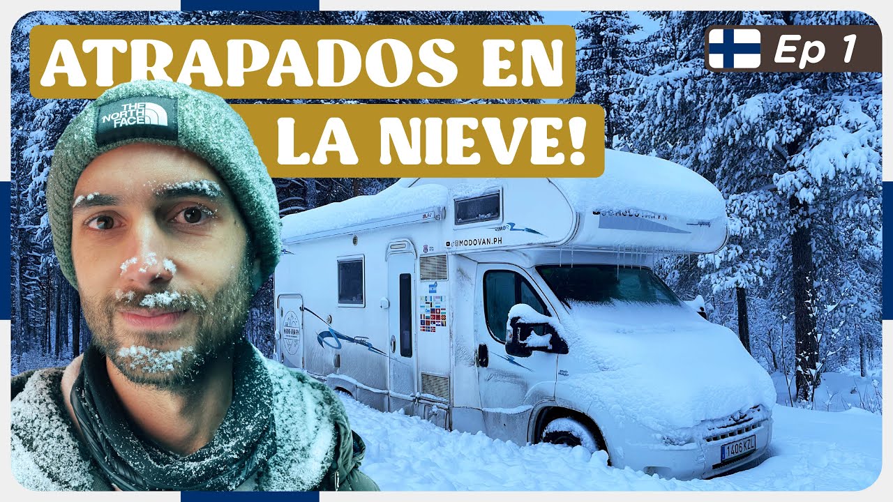 🥶 Cómo sobrevivimos a -20°C en un motorhome por 🇫🇮 FINLANDIA