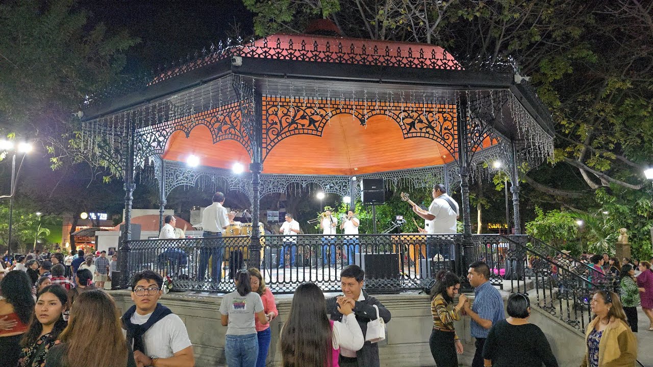 PARQUE DE LA MARIMBA 🇲🇽TUXTLA GUTIÉRREZ CHIAPAS MEXICO MUSICA TRADICIONAL CUMBIAS MIX PARA BAILAR