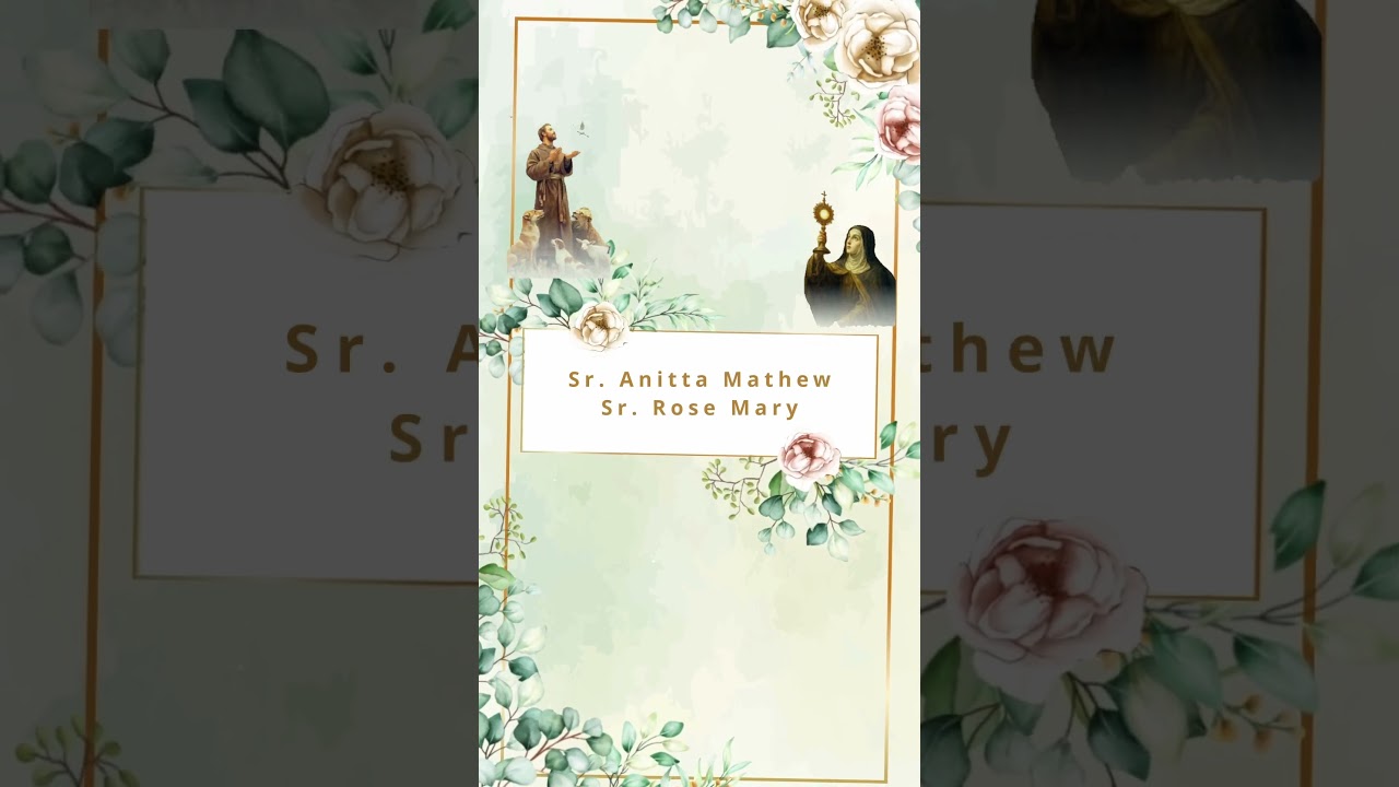 Vestition & First Profession/ Promo/22nd Nov. 2025  10.am