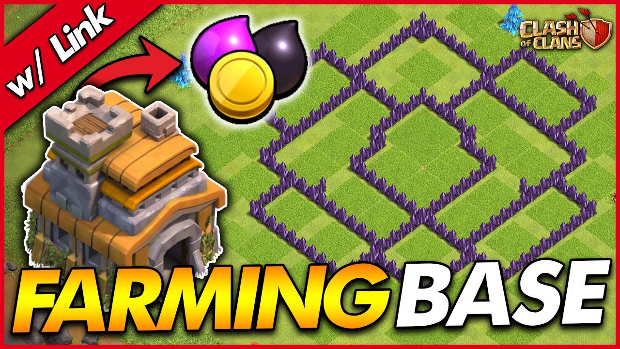 BEST TH7 BASE FOR FARMING!! | TH7 Farming Base w/ Link - Clash of Clans
