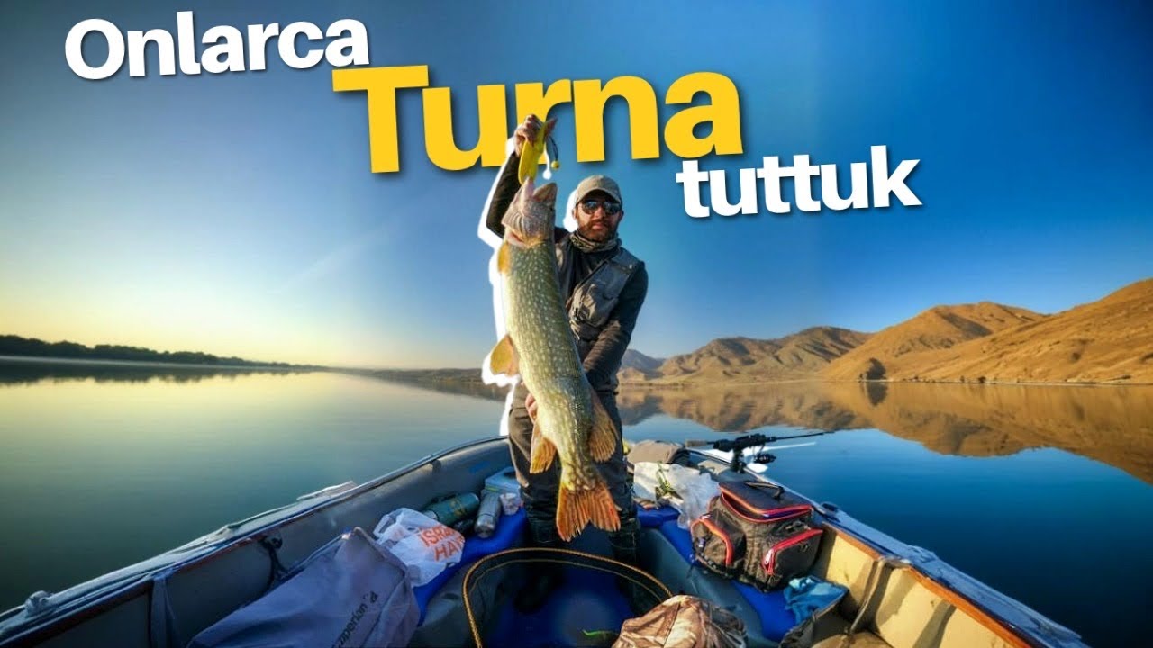 OBRUK BARAJI Turna Balığı Avı 🔥| Yakala Bırak | Pans Marine P355