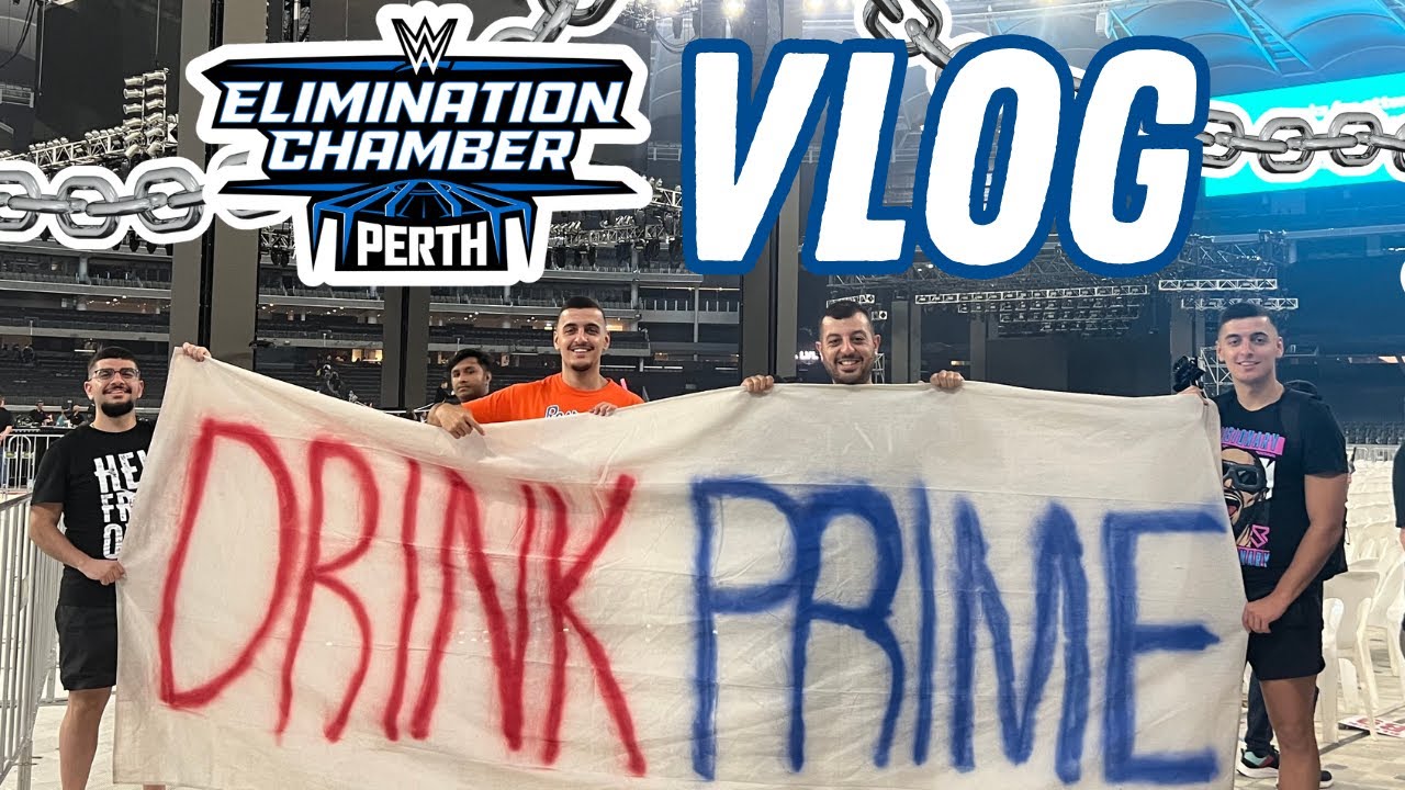WWE Elimination Chamber Perth 2024 Vlog