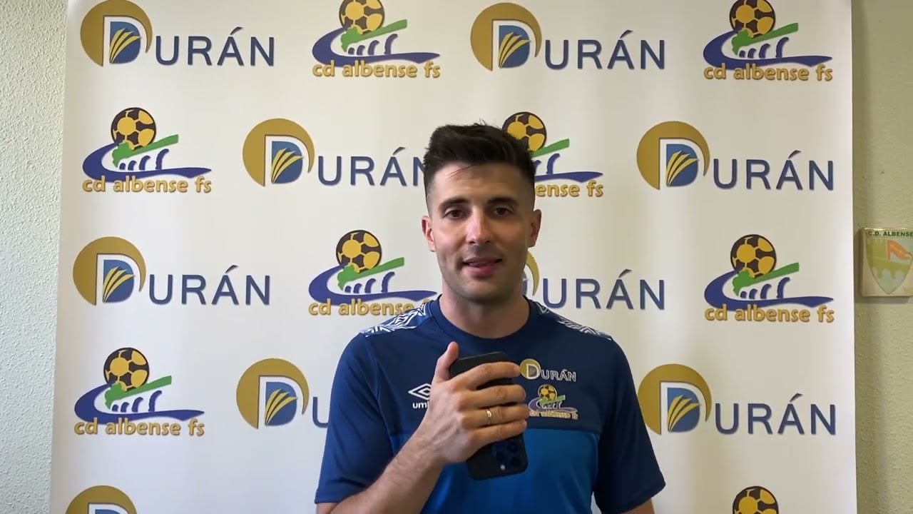 ENTREVISTA JORNADA 1. Piensos Durán Albense FS 10-4 O ESTEO FS
