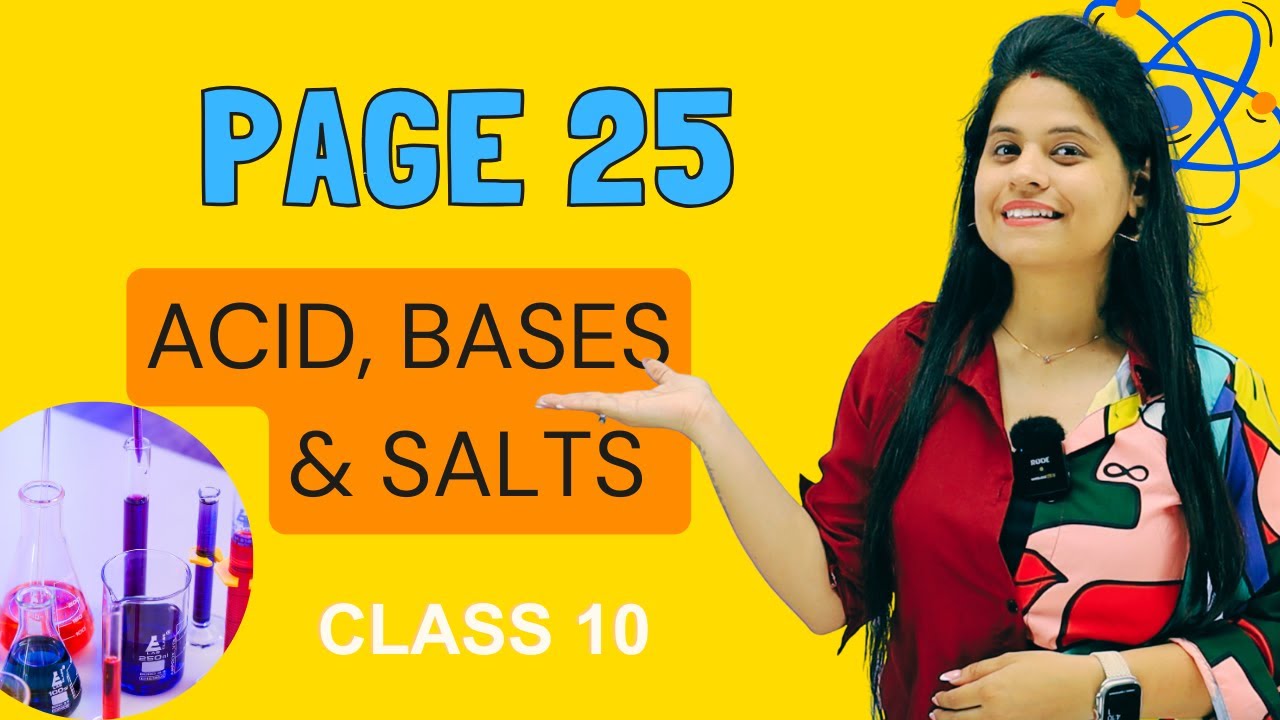 Page 25 | Chapter 2 | Acid, Bases & Salts | Class 10 Science | NCERT