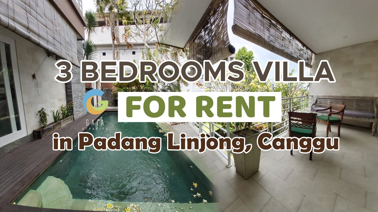3 Bedrooms Villa For Rent in Padang Linjong, Canggu