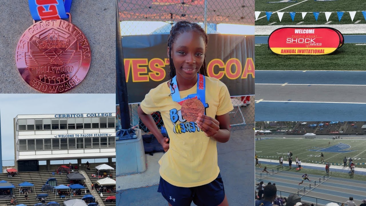 My Daughter’s First Track Meet in California 🇺🇸 | She Left with a Medal! 🏅✨! #westcoast