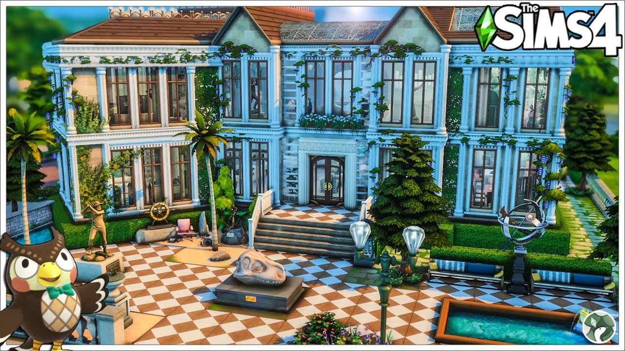 Blather's Estate 🦉 Collab w/ @lesierras  | The Sims 4 Speed Build No CC