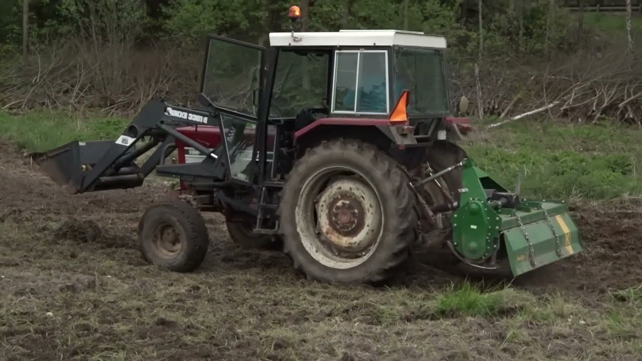 Jordfräser stenig åker med CASE IH + Kellfri - SÖDERÄNGARNA a1