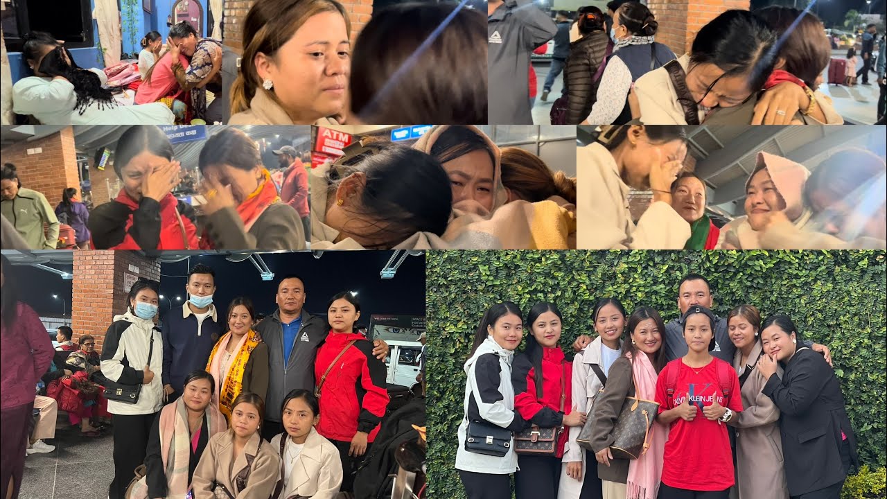 Hardest goodbye ever 😭​⁠@srijanaalemagar1000  I love you my support system ❤️already missing u😭