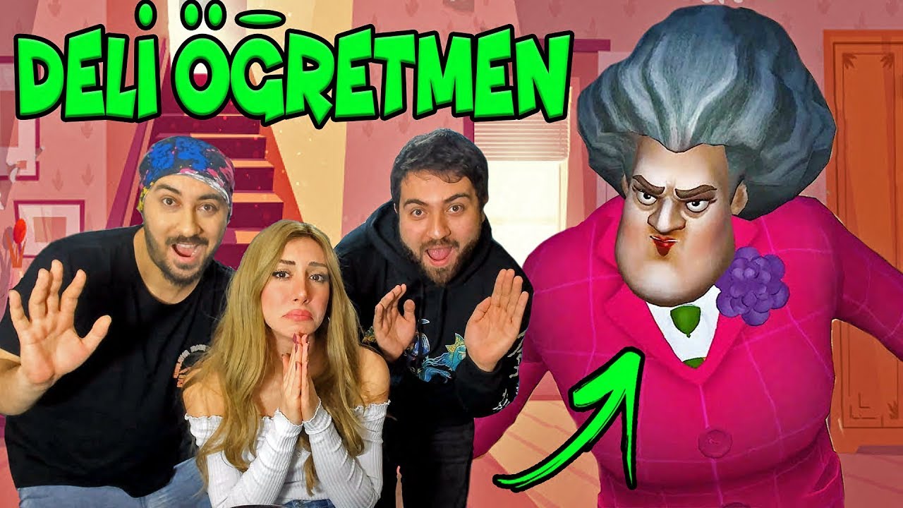 DELİ ÖĞRETMENİN ÇORBASINA TÜKÜRDÜK ! 🤮 😱 SCARY TEACHER 3D