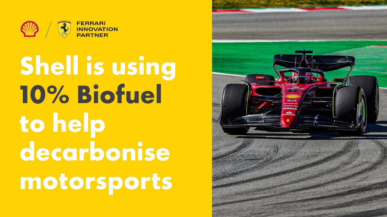 Decarbonising Motorsports | Shell 10% Biofuel for Scuderia Ferrari