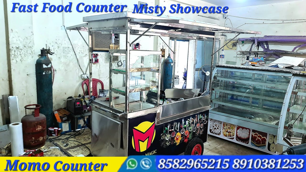 Puchka Counter Momo Counter Fast Food Counter Manufacturers Kolkata Call 8582965215/8910381253