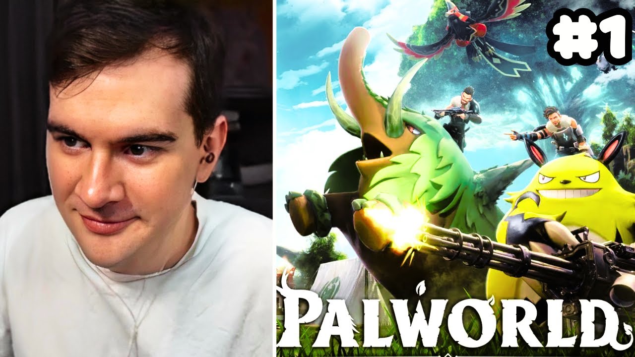 БРАТИШКИН ИГРАЕТ В Palworld (ВЫЖИВАНИЯ С ПОКЕМОНАМИ) #1