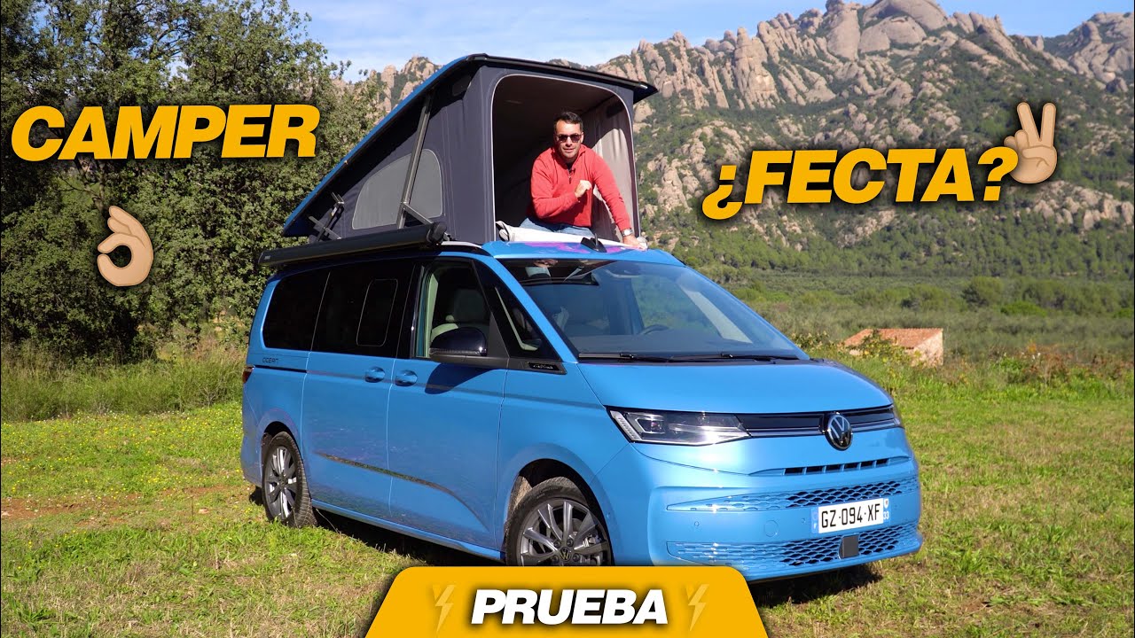Volkswagen California 2025. 😎 ¿La mejor CAMPER del mercado? 🧐 - Prueba en español | HolyCars TV