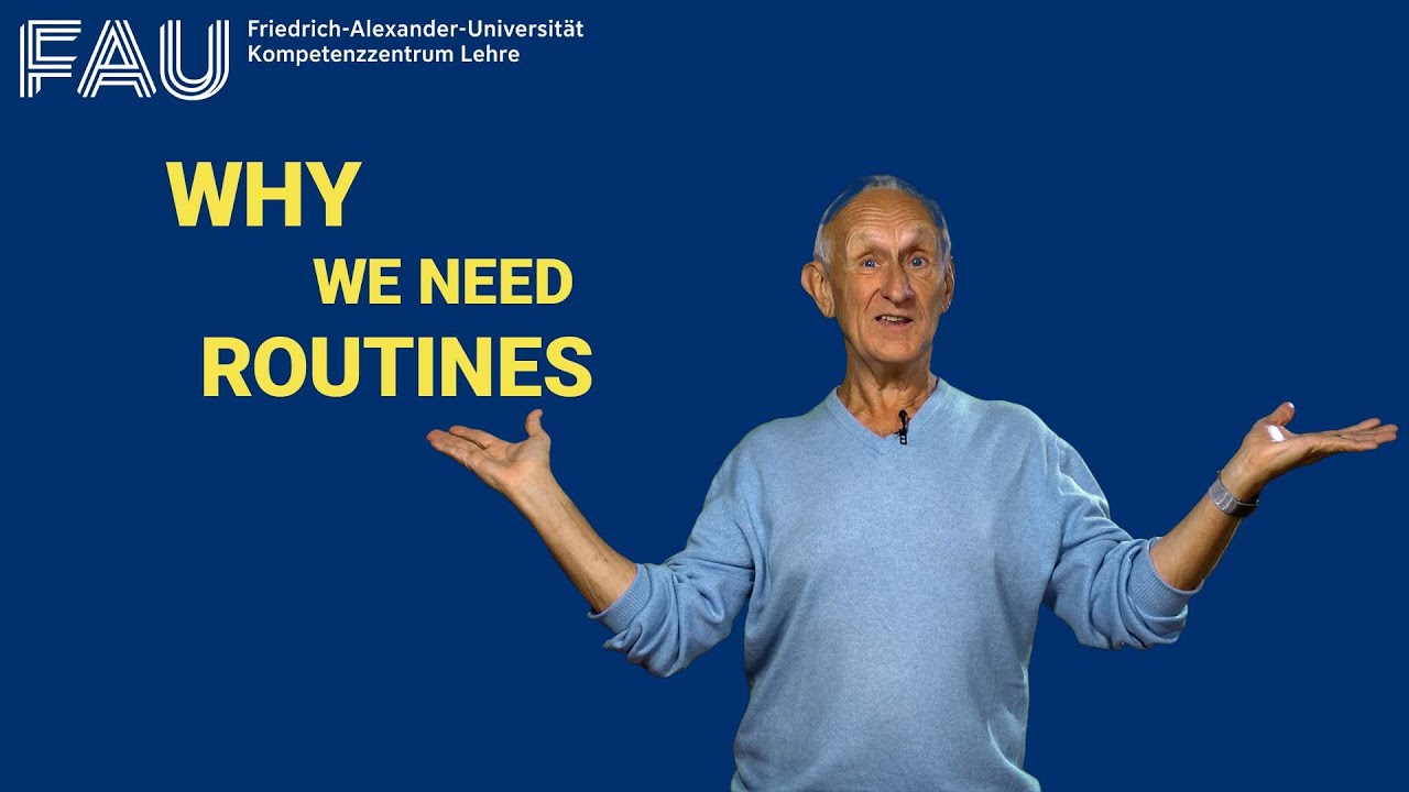 Why Do We Need Routines | Innovation and Entrepeneurship [FAU Science]