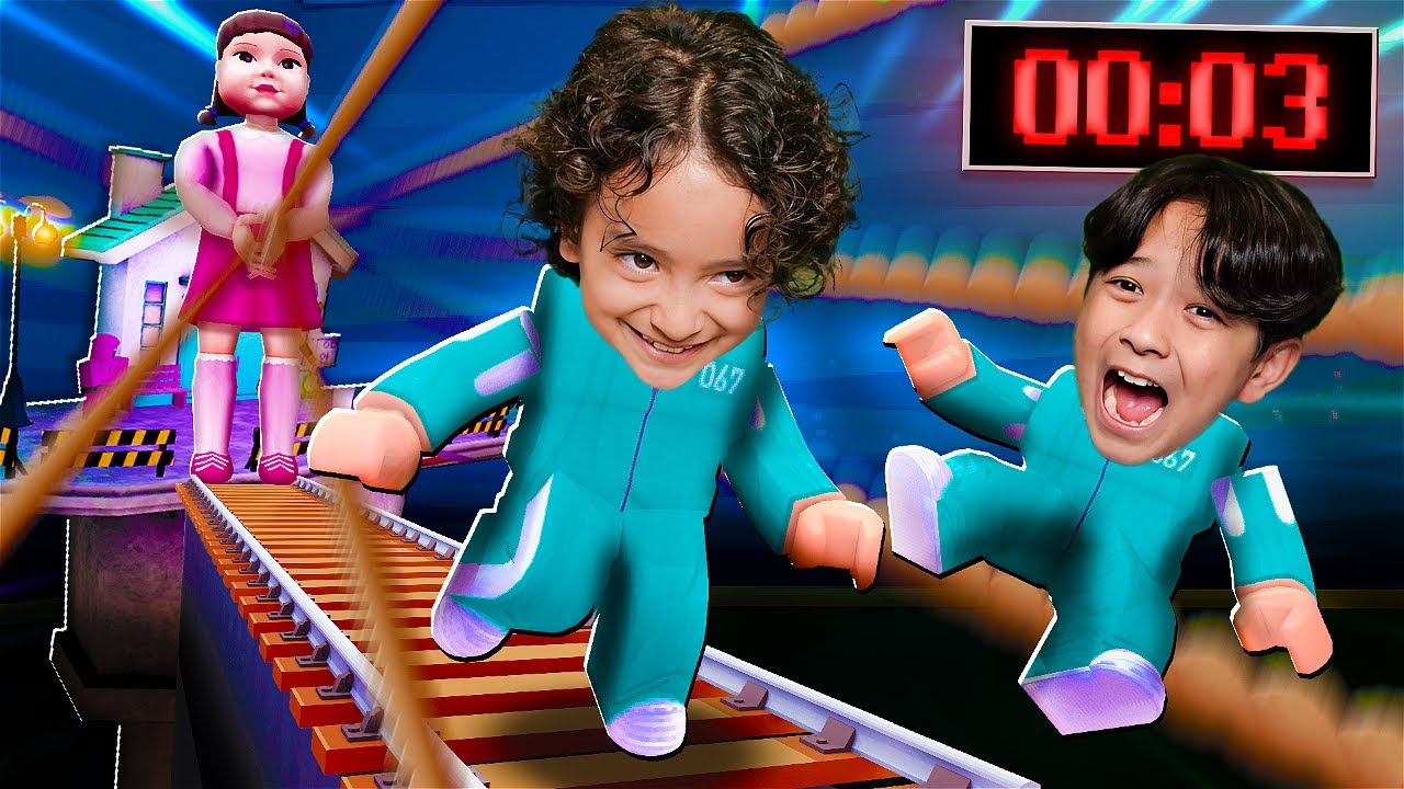 Мы соревновались в Squid Games 3... БЕЗУМНАЯ КОНЦОВКА. (Roblox)